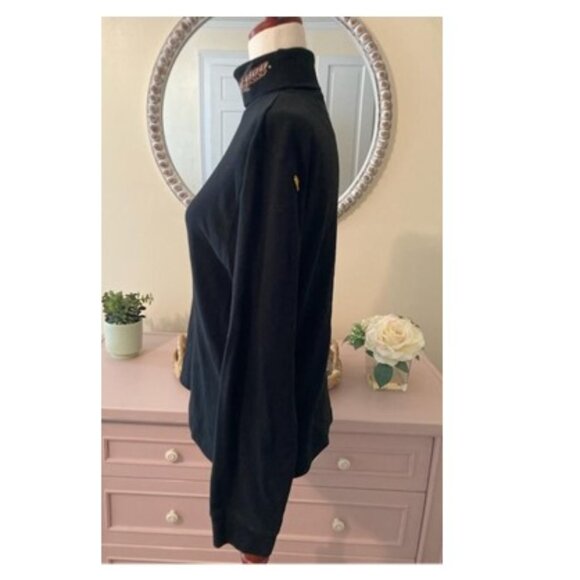 Ladies Ski-Doo Logo Black Turtleneck - Picture 4 of 5